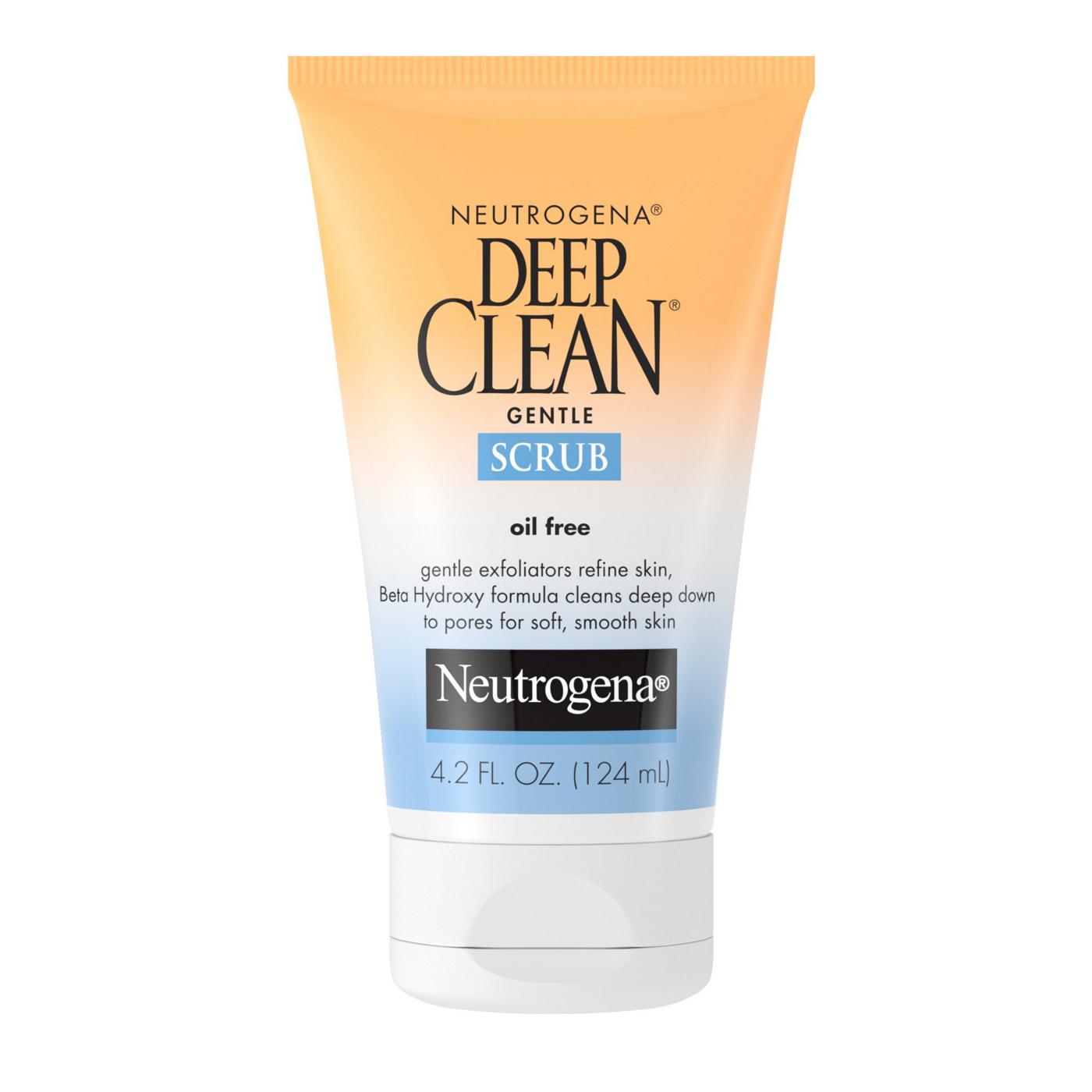 Neutrogena Deep Clean Gentle Exfoliating Facial Scrub; image 1 of 5