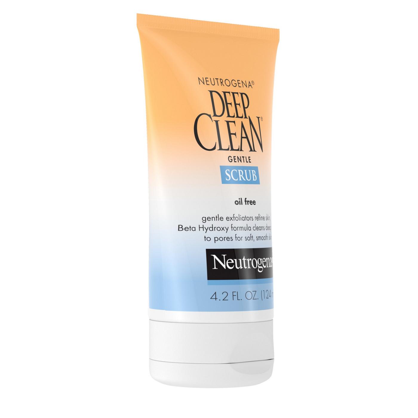 Neutrogena Deep Clean Gentle Exfoliating Facial Scrub; image 2 of 5