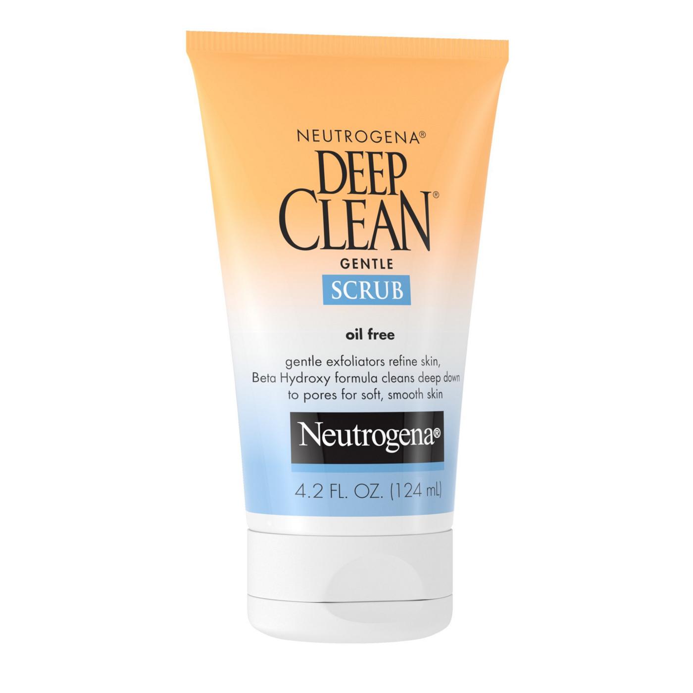 Neutrogena Deep Clean Gentle Exfoliating Facial Scrub; image 4 of 5