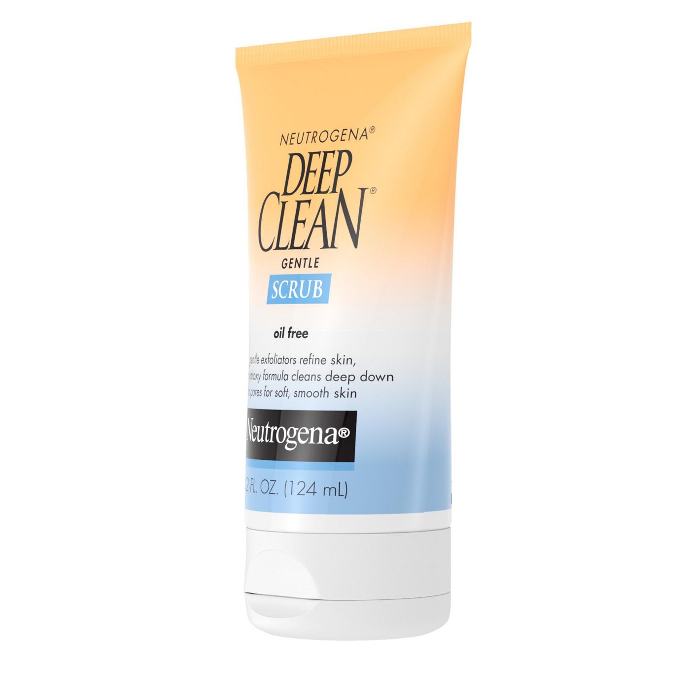 Neutrogena Deep Clean Gentle Exfoliating Facial Scrub; image 5 of 5