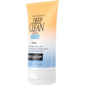 Neutrogena Deep Clean Gentle Exfoliating Facial Scrub, 4.2 oz