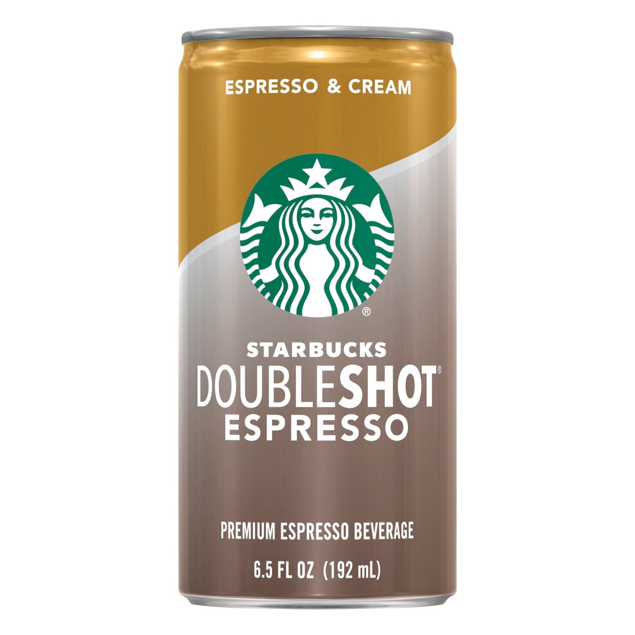 Starbucks Double Shot Espresso + Cream Premium Coffee Drink Shop