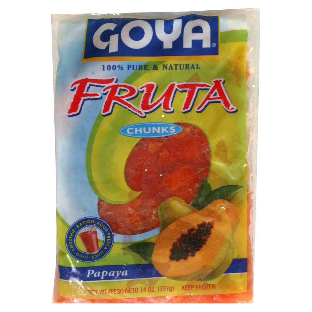Goya Papaya Fruta Chunks Shop Tropical & specialty at HEB