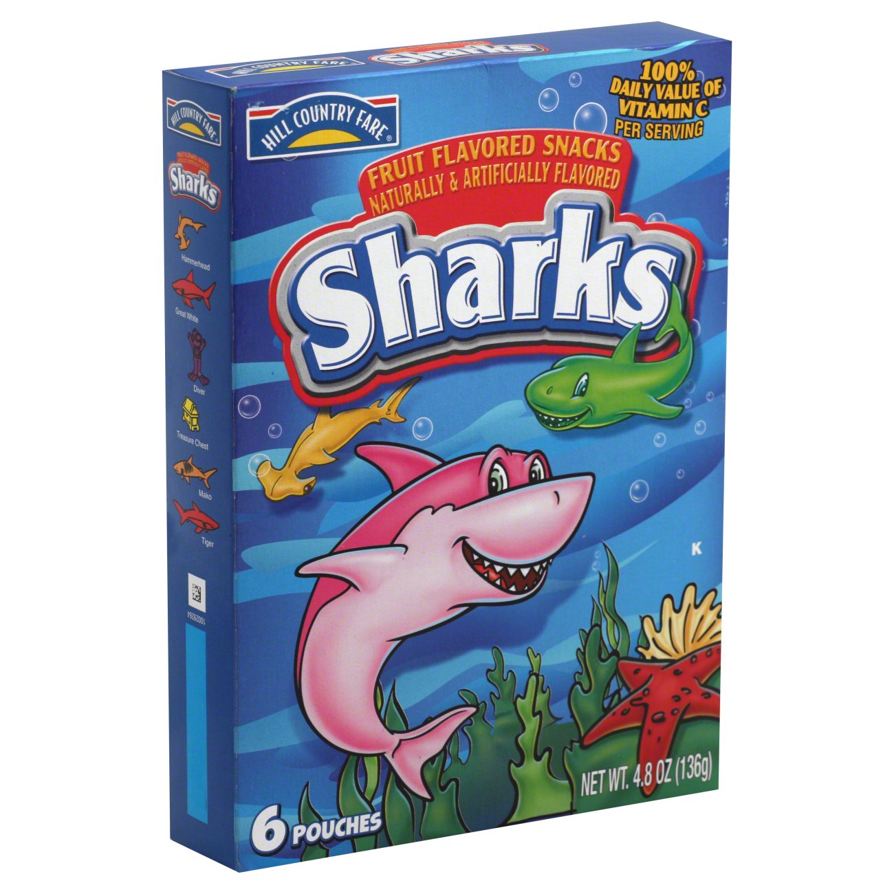 Hill Country Fare Sharks Fruit Flavored Snacks Shop Fruit Snacks at HEB