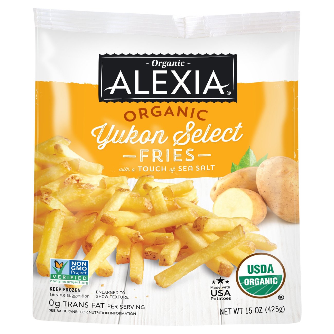 Alexia Organic Yukon Select Fries, 15 oz | Central Market - Really