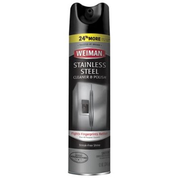 Weiman Stainless Steel Cleaner & Polish, 12 oz