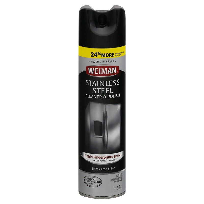 Weiman Stainless Steel Cleaner & Polish - Shop Cleaners at H-E-B