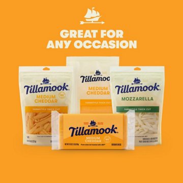 Tillamook Medium Cheddar Cheese, 16 oz