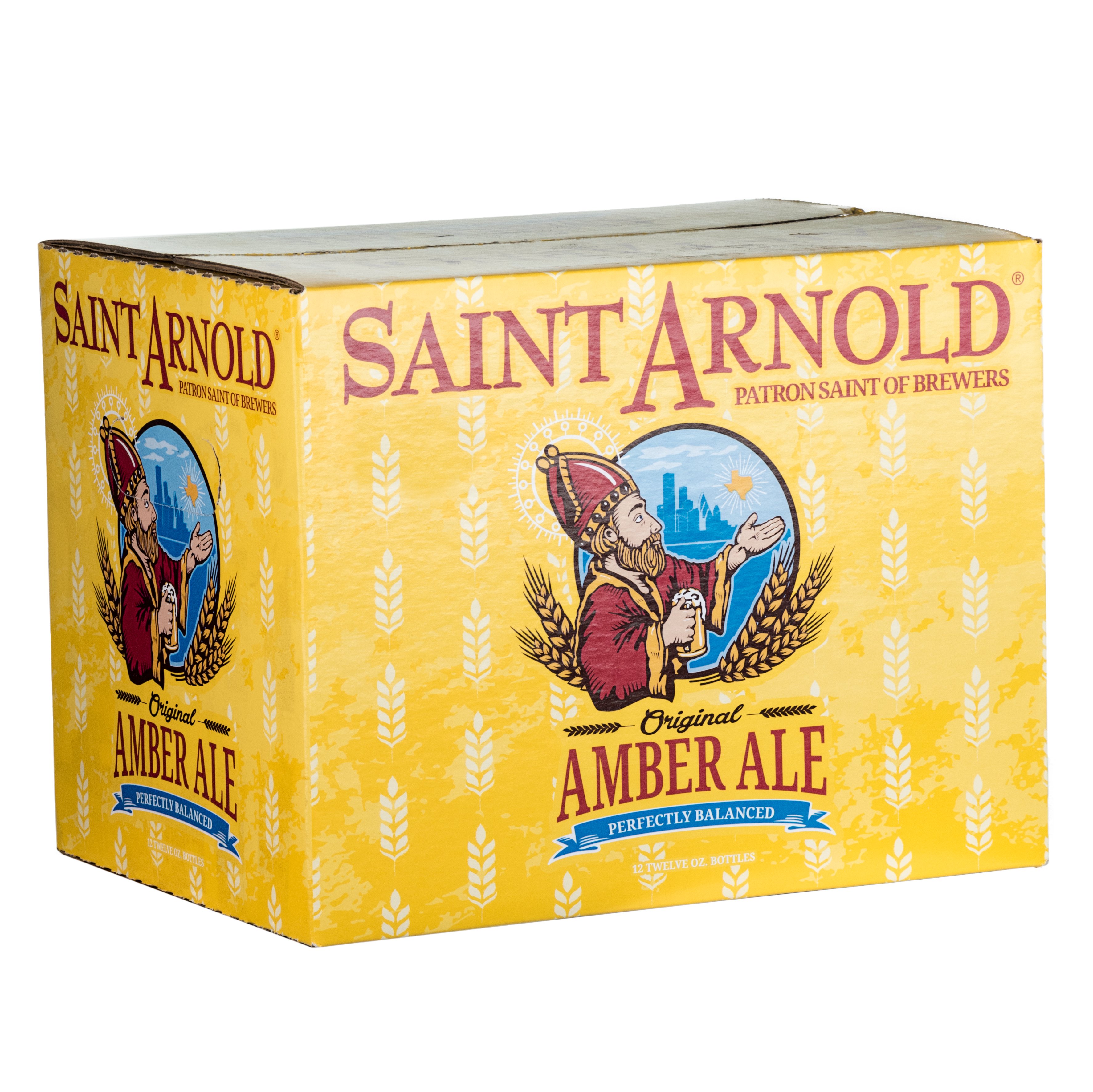 Saint Arnold Amber Ale Beer 12 pk Bottles Shop Beer at HEB