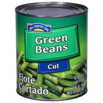 Hill Country Fare Cut Green Beans, 28 oz