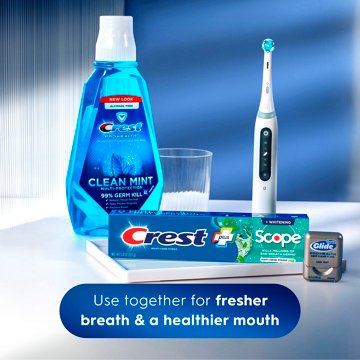 Crest Travel Size Scope Whitening Toothpaste - Minty Fresh, 0.85 oz