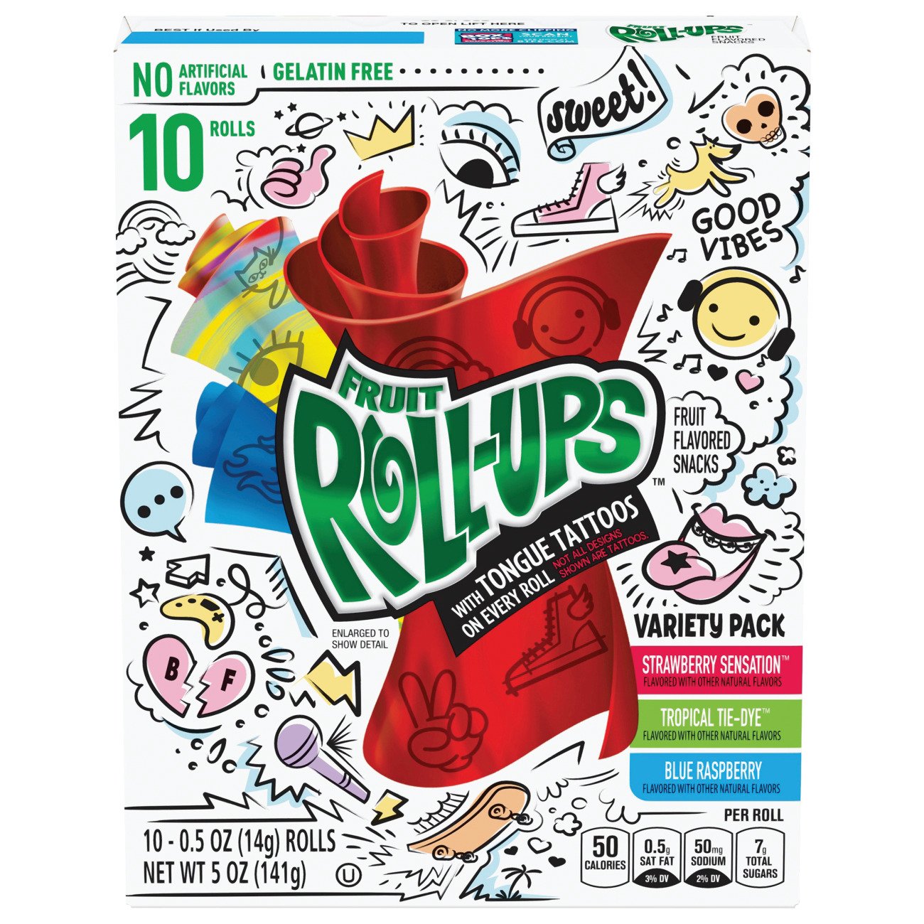 Betty Crocker Fruit RollUps Variety Pack Shop Snacks & Candy at HEB