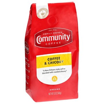 Community Coffee Coffee & Chicory Medium-Dark Roast Ground Coffee