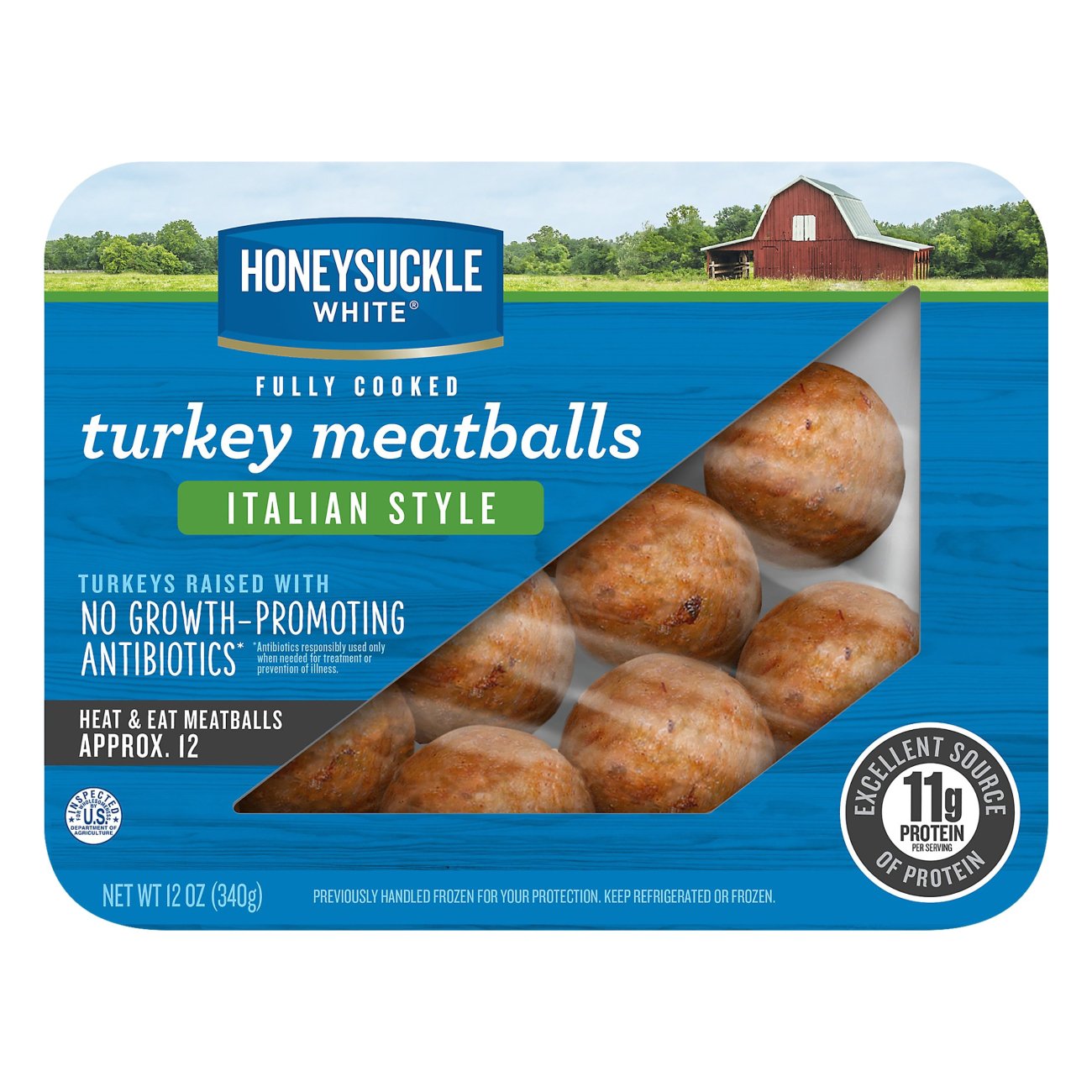 Honeysuckle White Italian Style Turkey Meatballs Shop Meat at HEB