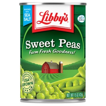 Libby's Sweet Peas, 15 oz