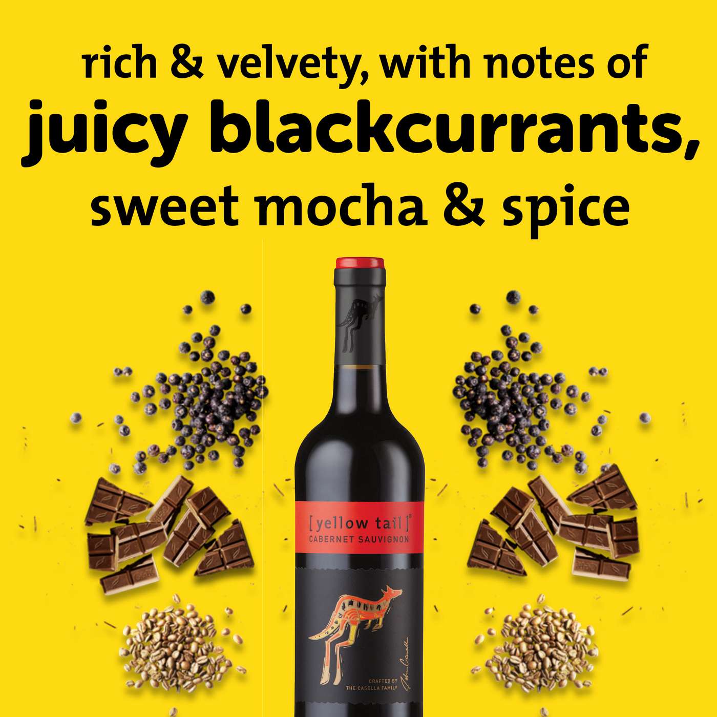 Yellow Tail Cabernet Sauvignon Australia Red Wine; image 6 of 8