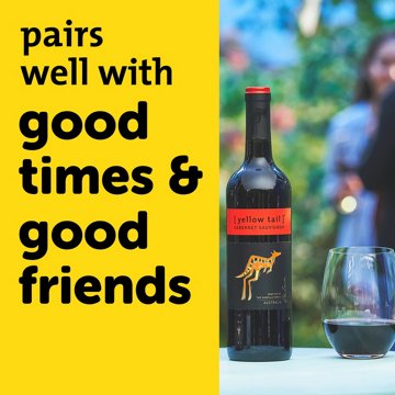 Yellow Tail Cabernet Sauvignon Australia Red Wine, 1.5 L