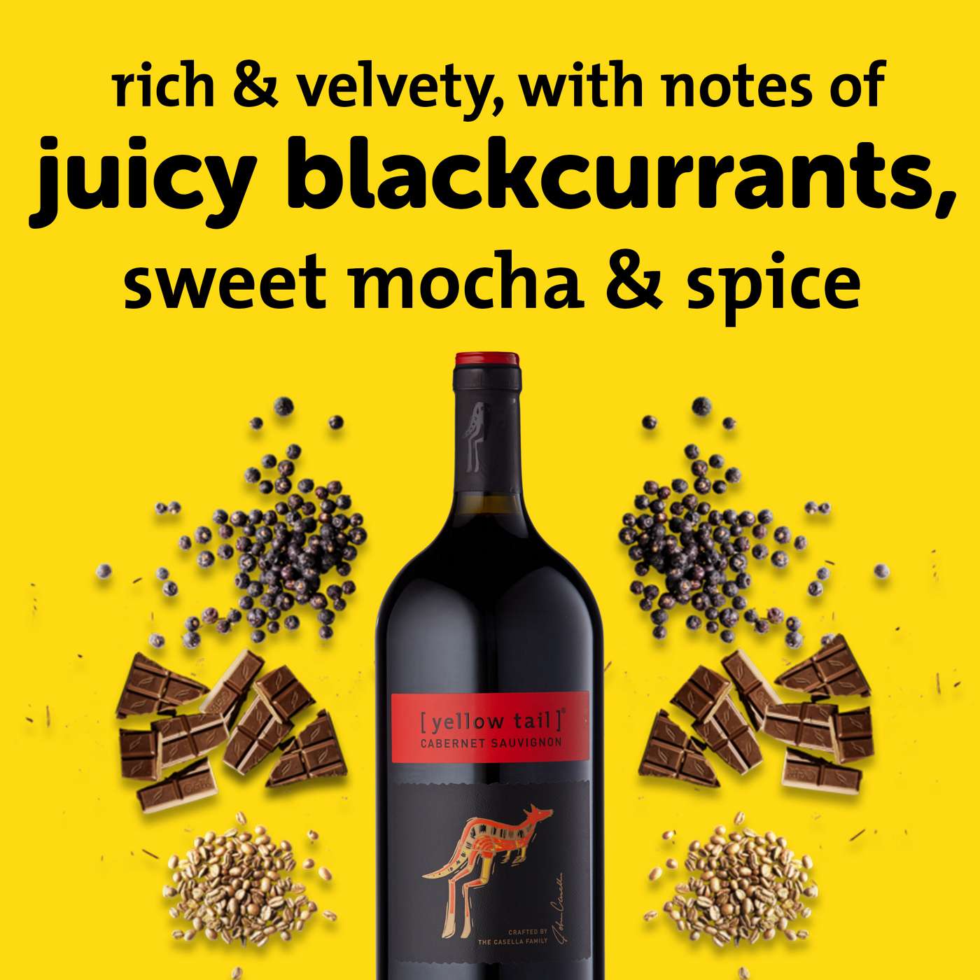 Yellow Tail Cabernet Sauvignon Australia Red Wine; image 5 of 7