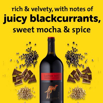 Yellow Tail Cabernet Sauvignon Australia Red Wine, 1.5 L