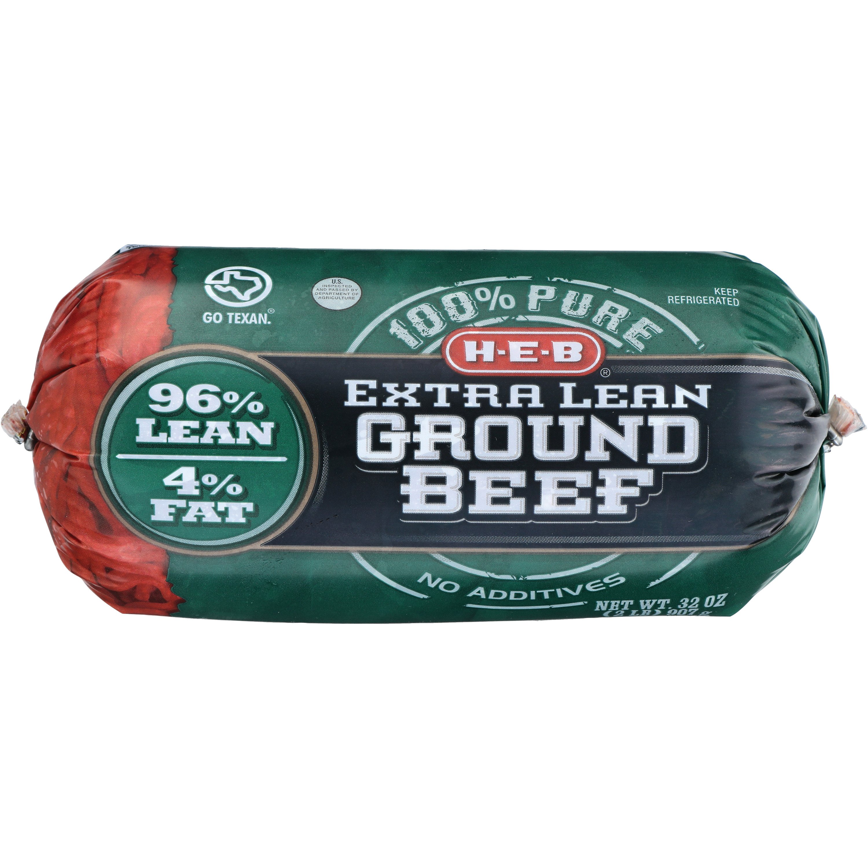 HEB 100 Pure Extra Lean Ground Beef, 96 Lean Shop Beef at HEB