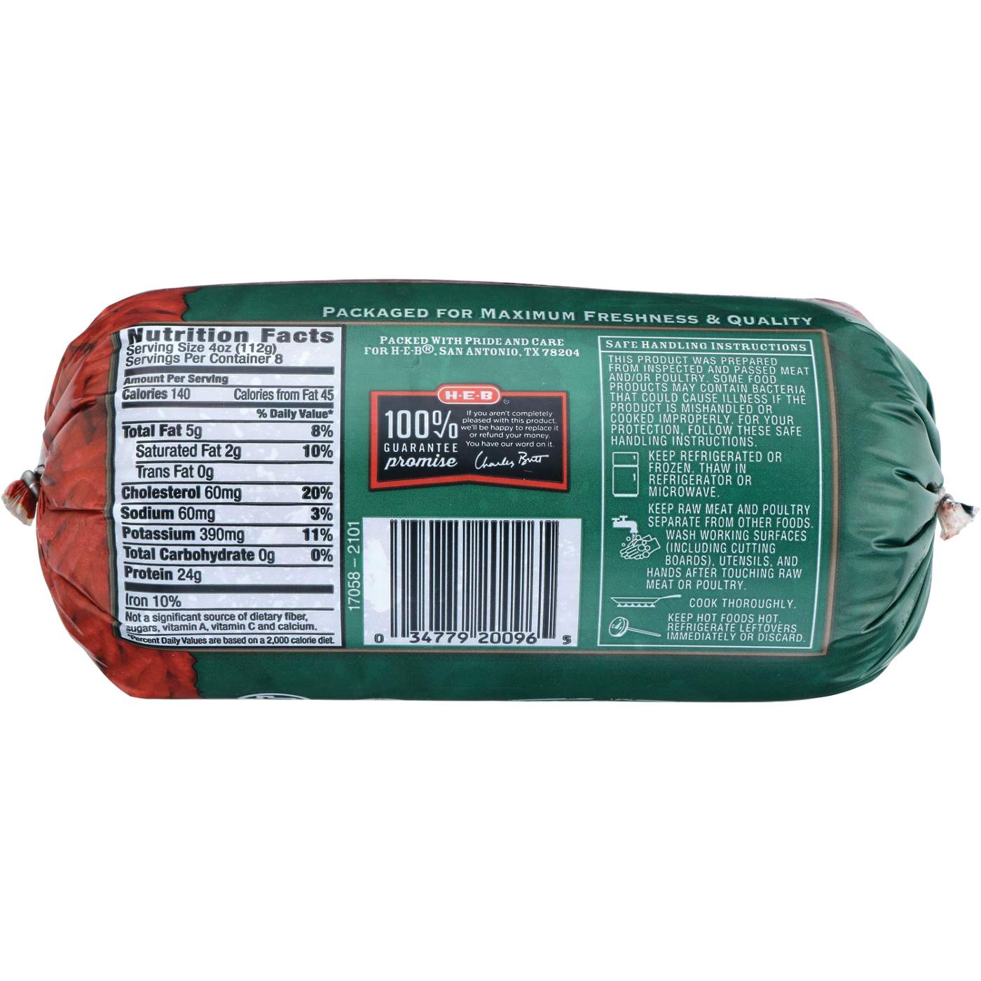 H-E-B 100% Pure Extra Lean Ground Beef, 96% Lean; image 2 of 2