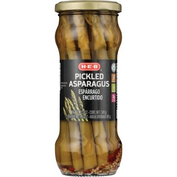 H-E-B Pickled Asparagus, 12.5 oz