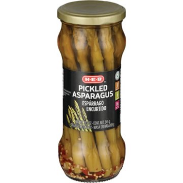 H-E-B Pickled Asparagus, 12.5 oz
