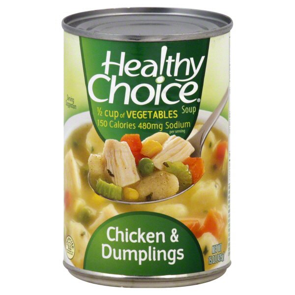 Healthy Choice Chicken & Dumplings Soup Shop Soups & chili at HEB