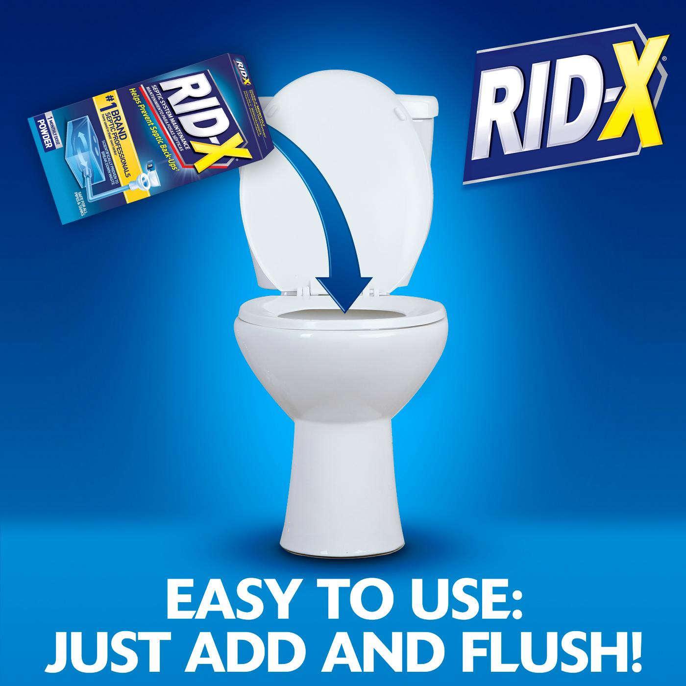 RID-X Septic Tank Treatment, 1 Month Supply Of Powder; image 7 of 8