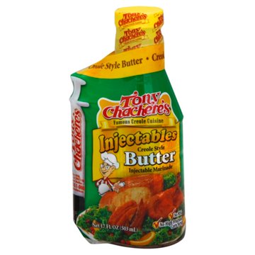 Tony Chachere's Injectables Creole Style Butter Marinade, 17 oz
