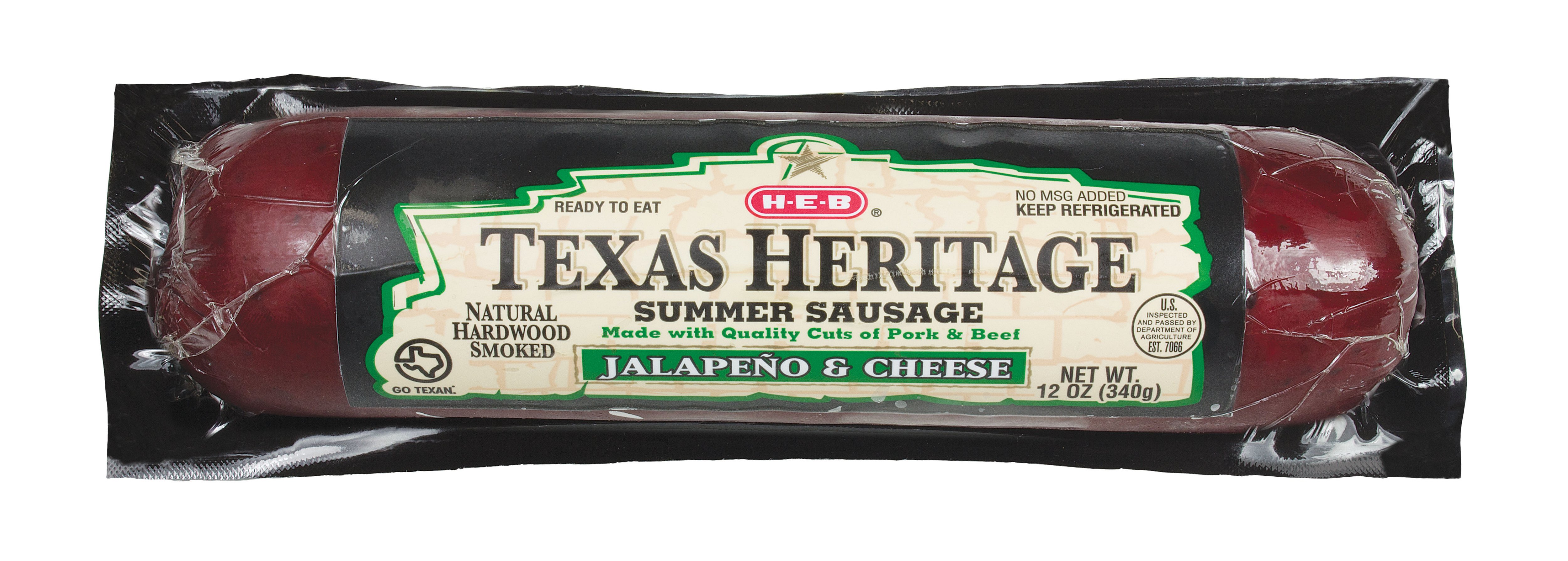 Summer Sausage with Cheese and Jalapenos – $6.39/LB – Wilson Beef