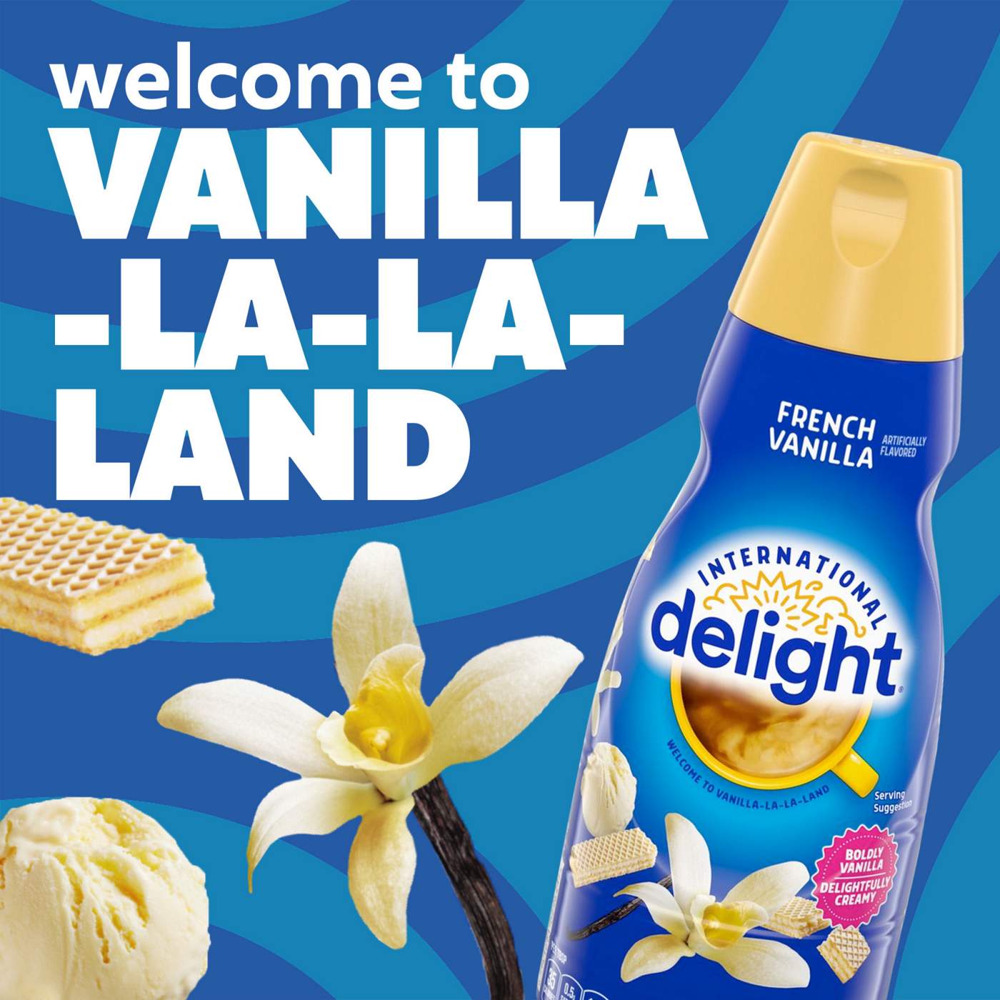 International Delight Liquid Coffee Creamer - French Vanilla ; image 3 of 6