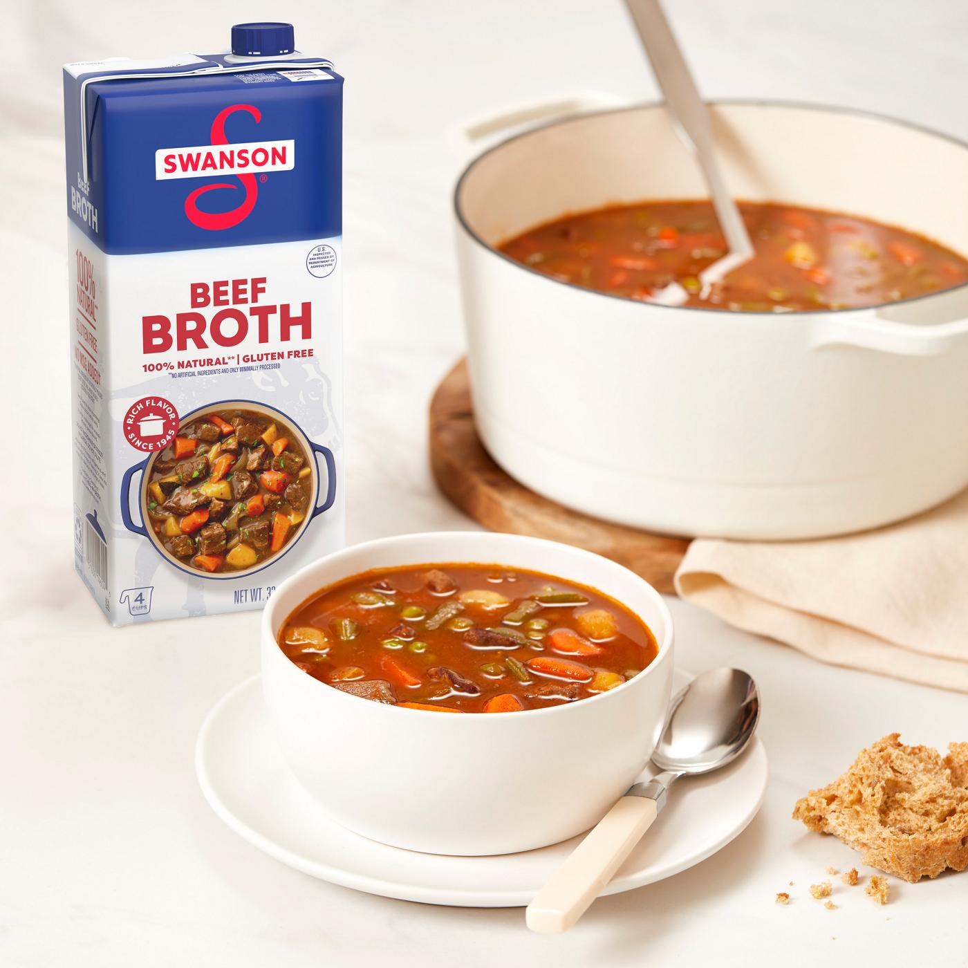 Swanson 100% Natural Beef Broth; image 7 of 9