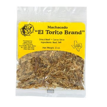 El Torito Machacado, Dried Beef, 2 oz