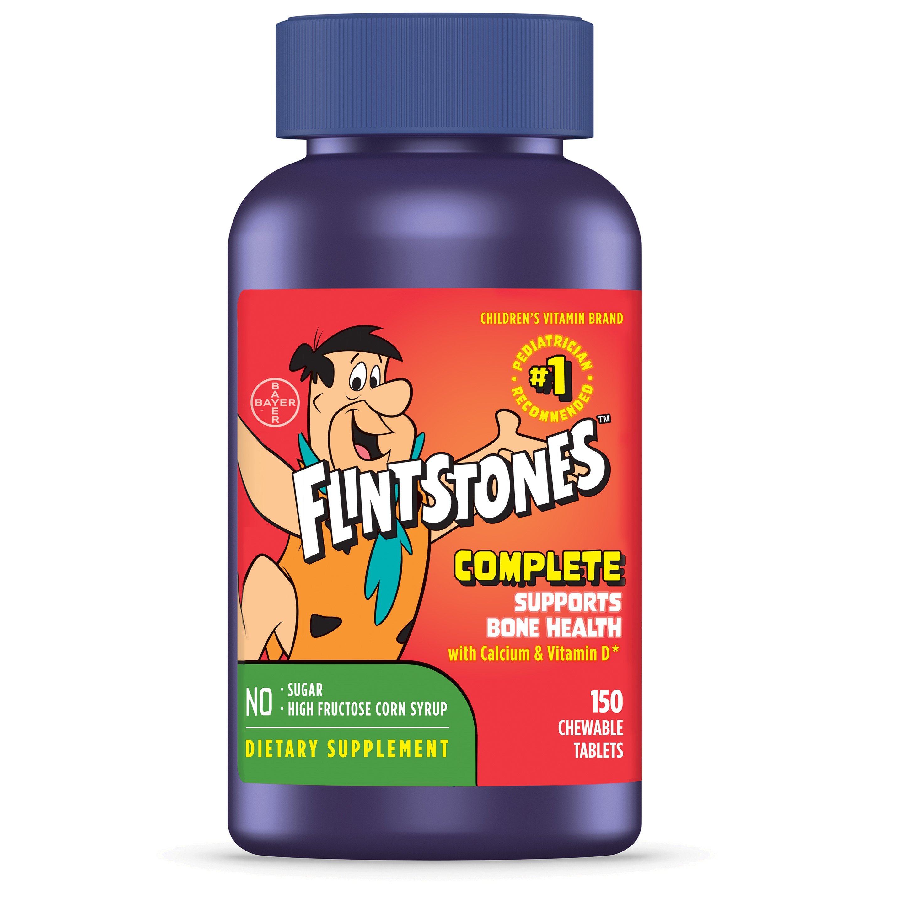 Flintstones Childrens Complete Multivitamin Chewable Tablets - Shop  Multivitamins at H-E-B