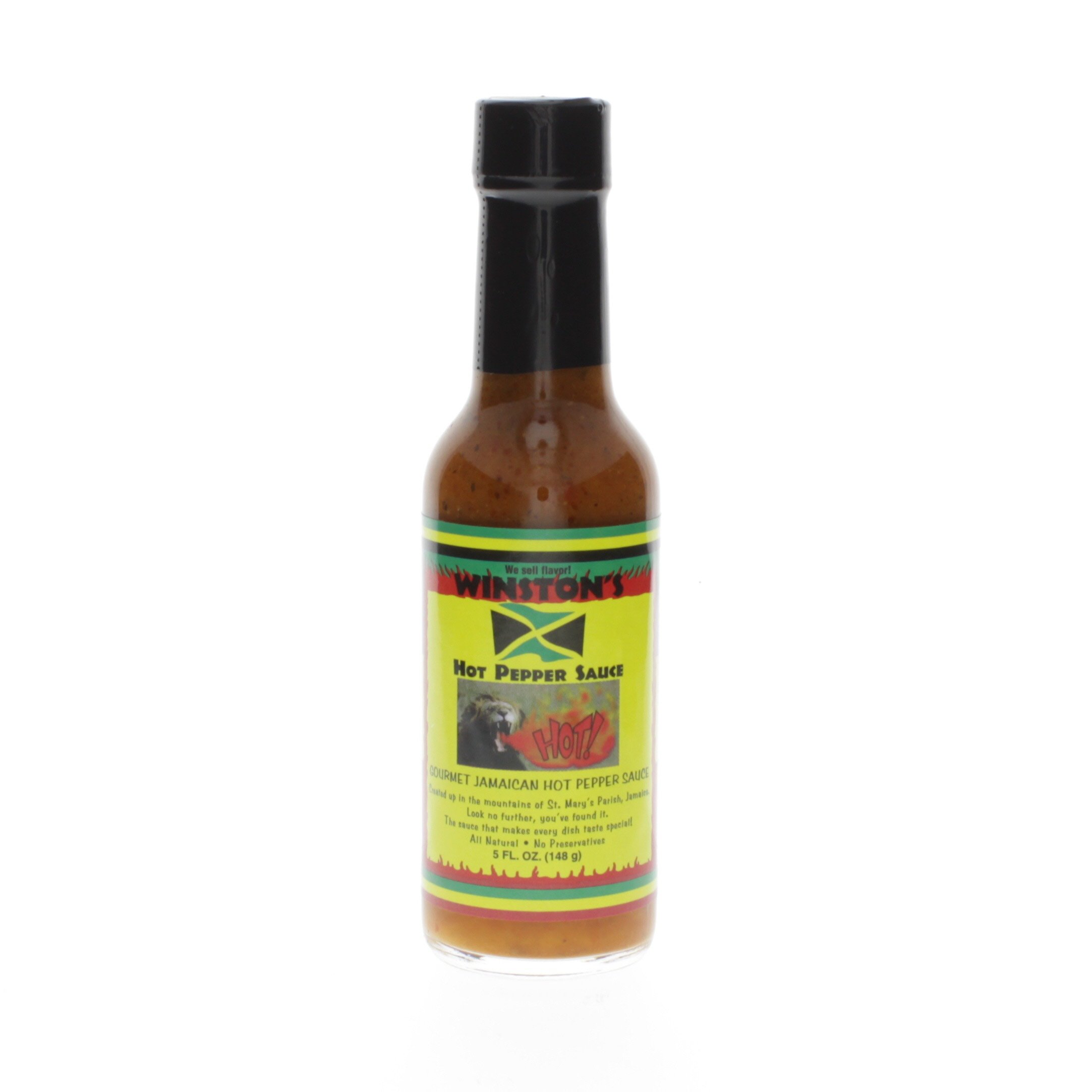 Winston s Jamaican Hot Pepper Sauce Shop Hot Sauce At H E B