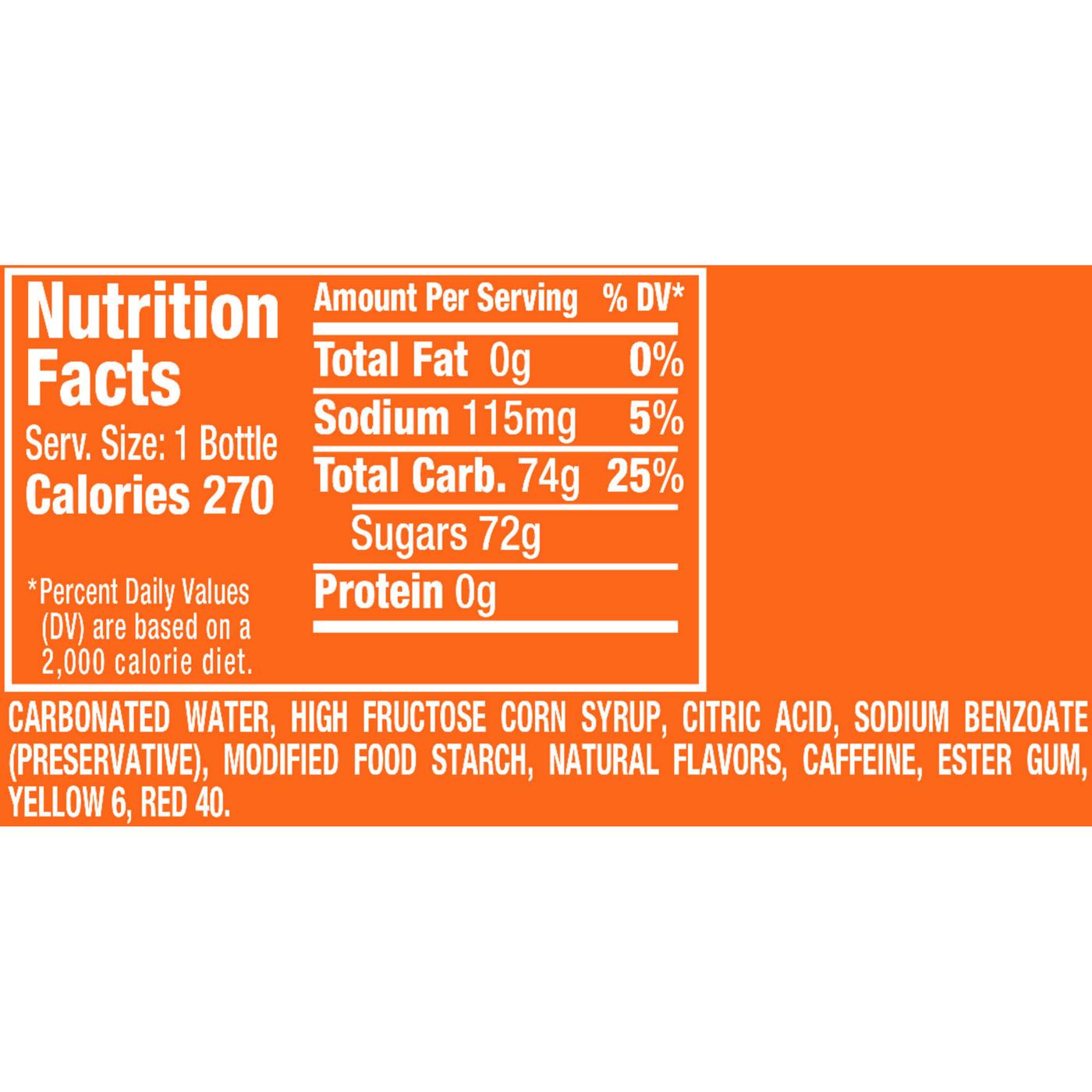 Sunkist Orange Soda; image 2 of 2