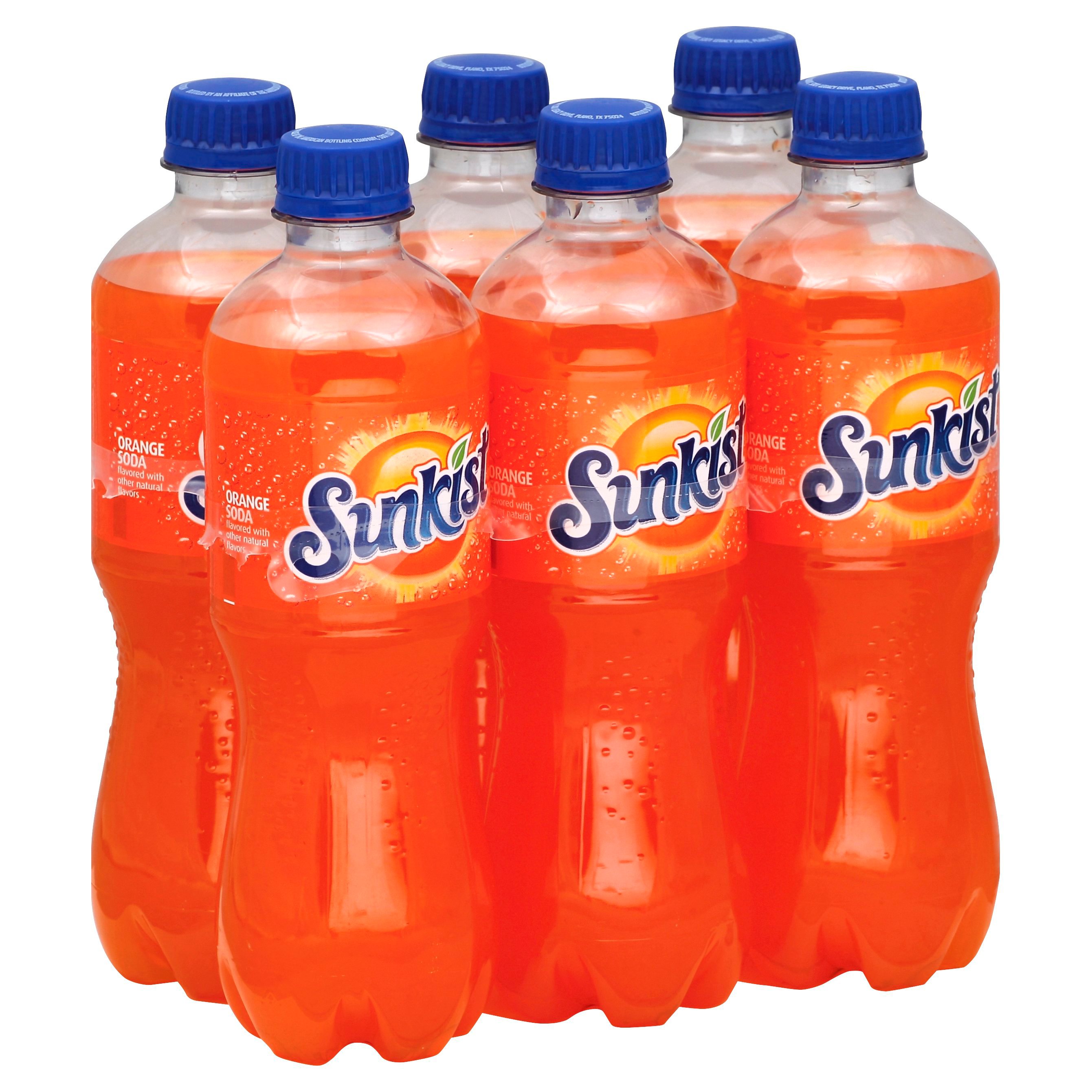 Sunkist Orange Soda 16.9 oz Bottles - Shop Soda at H-E-B