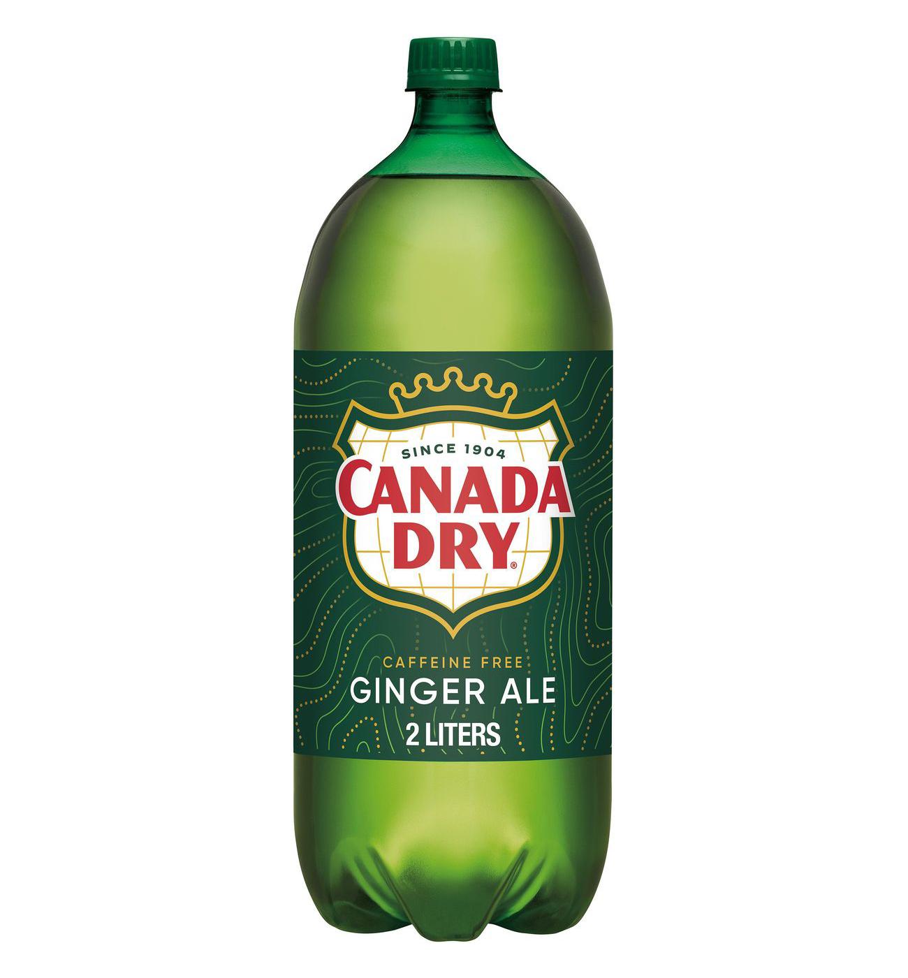 Canada Dry Ginger Ale Soda bottle; image 1 of 5