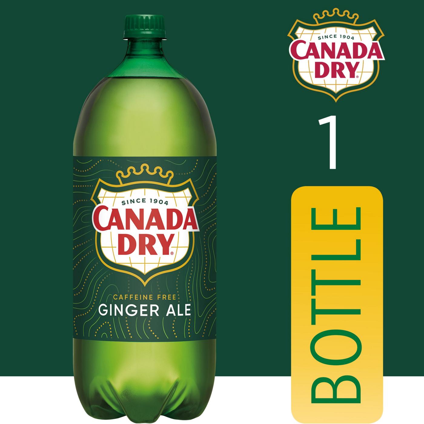 Canada Dry Ginger Ale Soda bottle; image 5 of 5