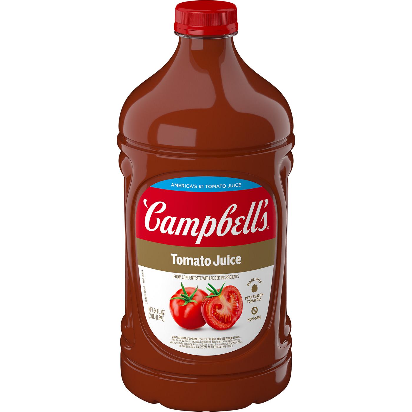 Campbell's 100% Tomato Juice; image 1 of 6