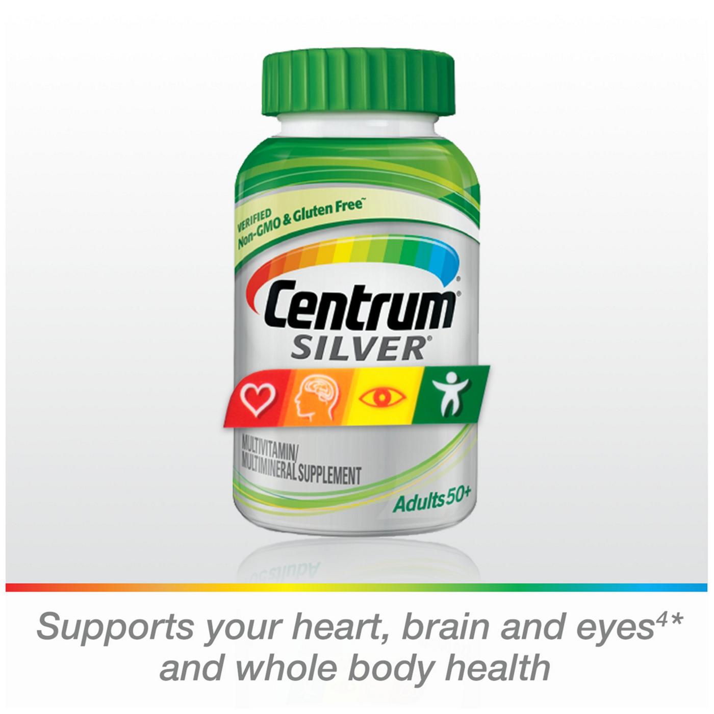 Centrum Silver Adults 50+ Multivitamin Tablets; image 3 of 6