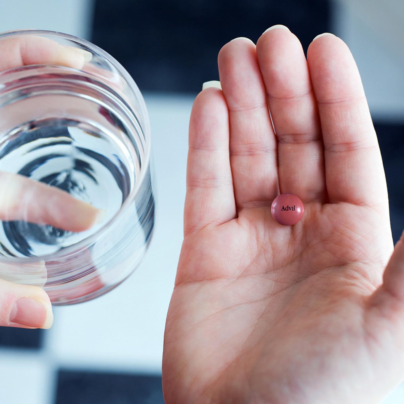 Advil Temporary Pain Relief Ibuprofen 200 Mg Coated Tablets Shop Pain