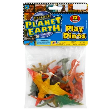 Ja-Ru Explore Planet Earth, Play Dinos, 12 ct