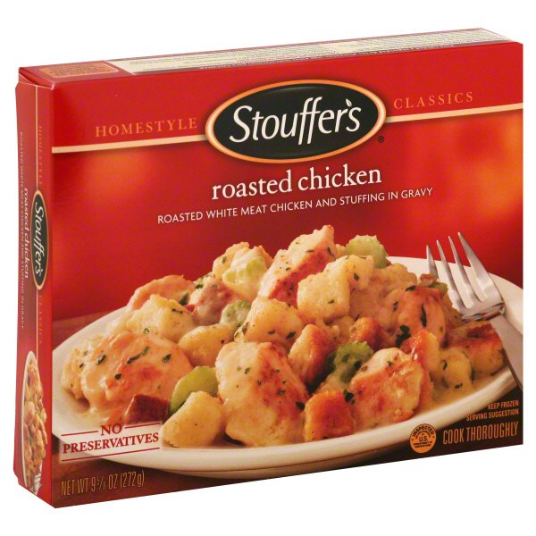 Stouffer's Homestyle Classics Roasted Chicken & Stuffing in Gravy ...