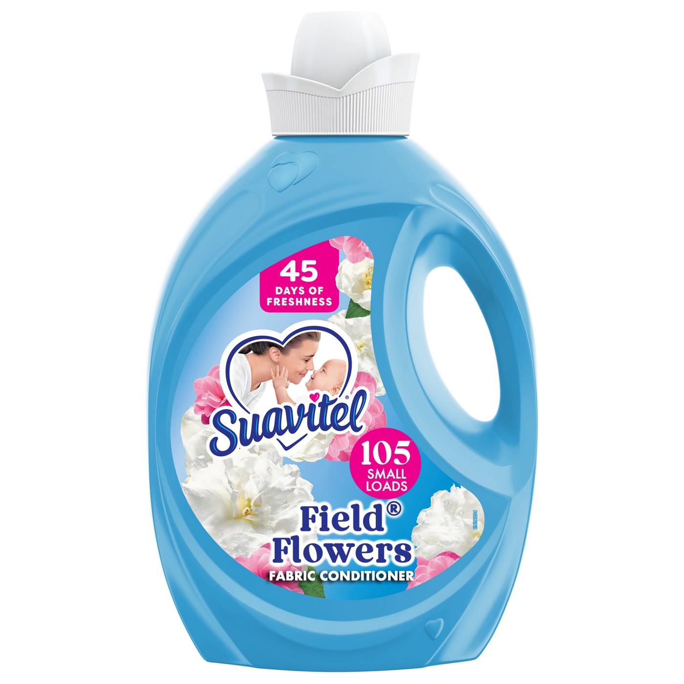 Suavitel HE Liquid Fabric Conditioner, 105 Loads - Field Flowers; image 1 of 5