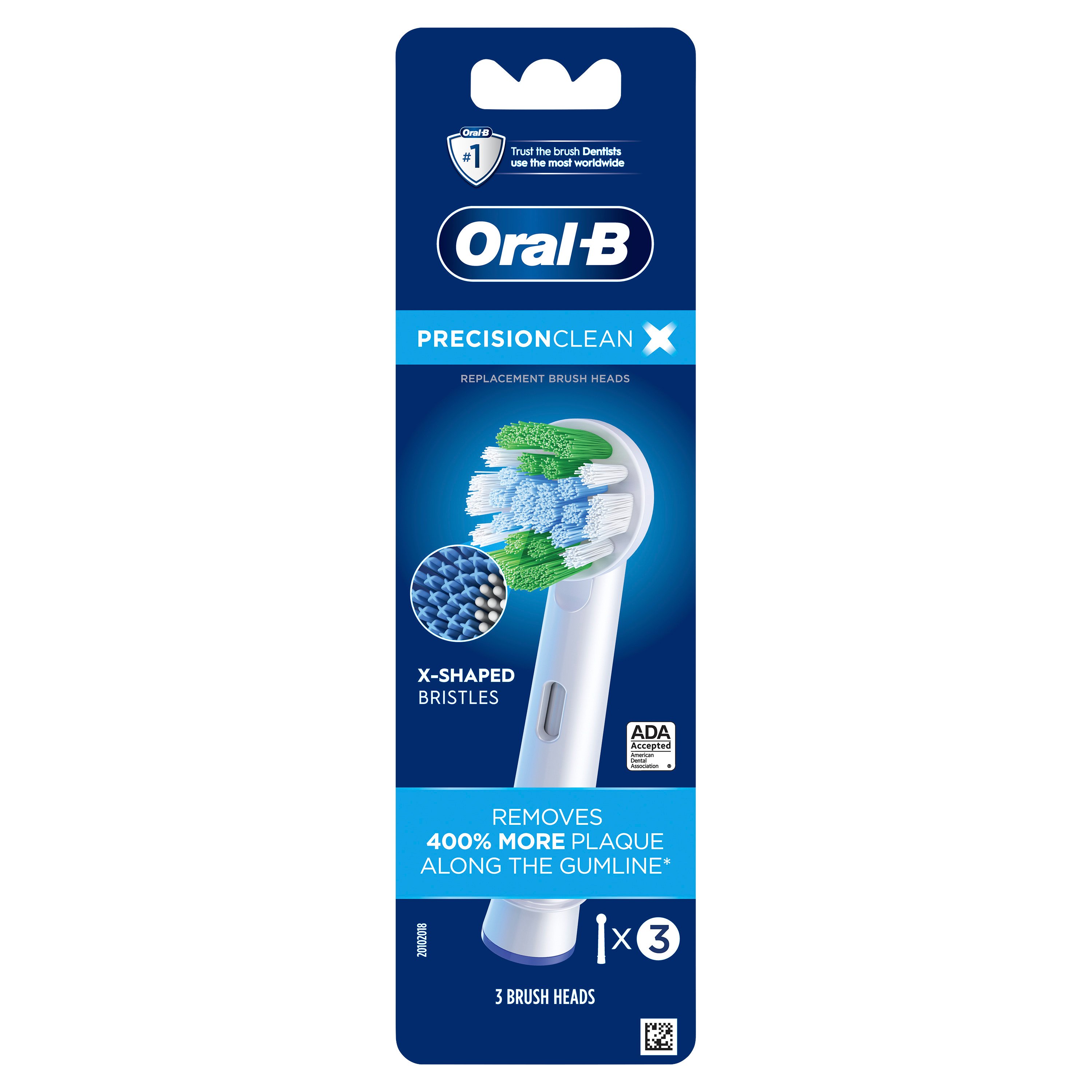 Dual Clean Replacement Electric Toothbrush Head