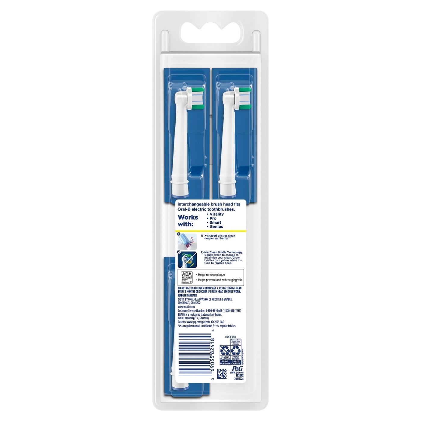 Oral-B Precision Clean Replacement Electric Toothbrush Heads; image 2 of 9