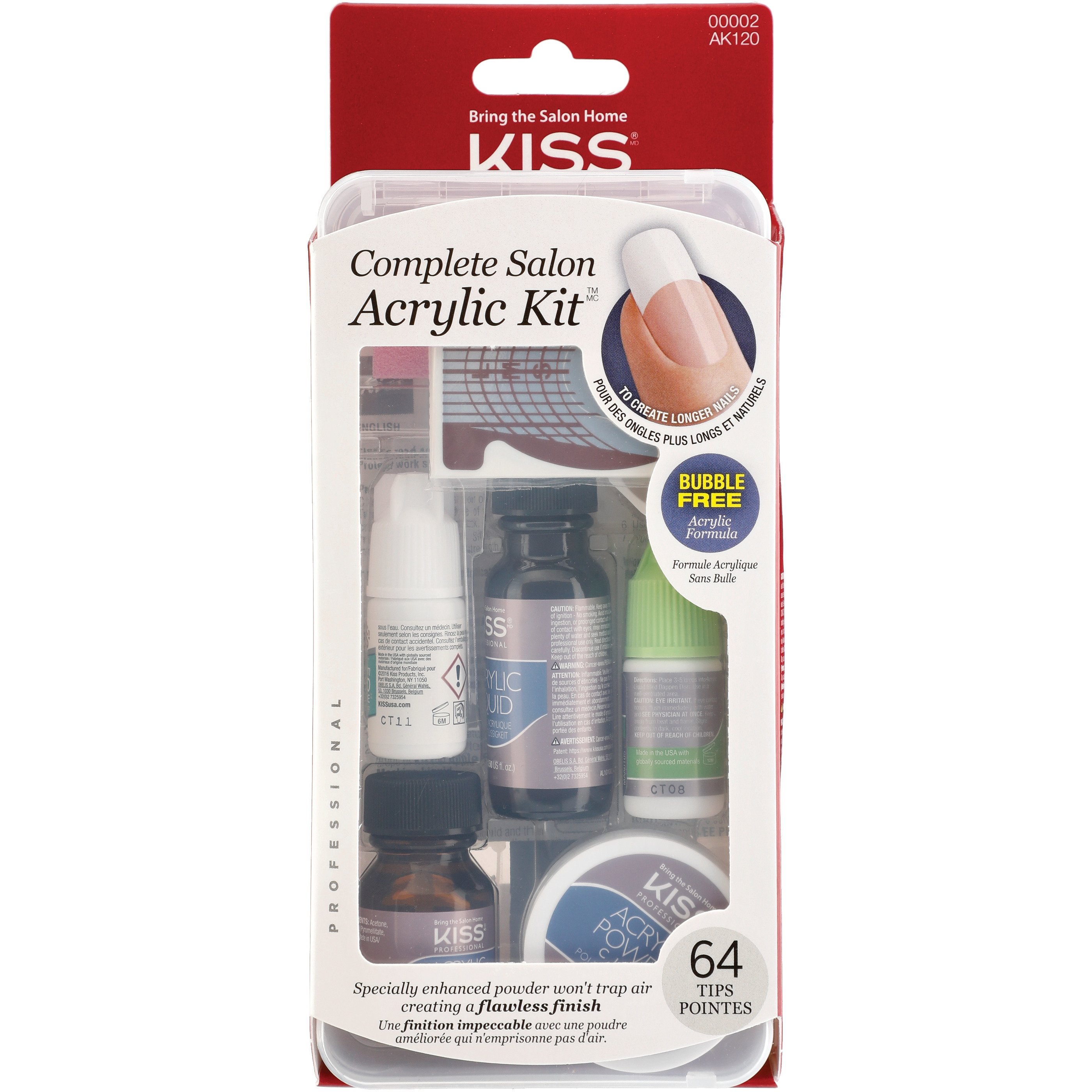 Kiss Complete Acrylic Sculpture Kit - Miss A Beauty Supply