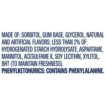 Orbit Peppermint Sugar Free Chewing Gum, 3 pk, 42 pc